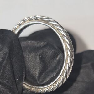 David Yurman Silver Cable Ring